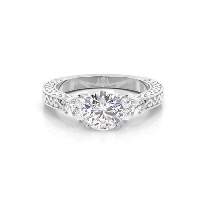 Platinum Diamond Engagement Rings