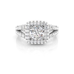 Yellow Gold Vintage Diamond Engagement Ring