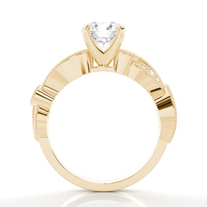 Yellow Gold Diamond Engagement Rings