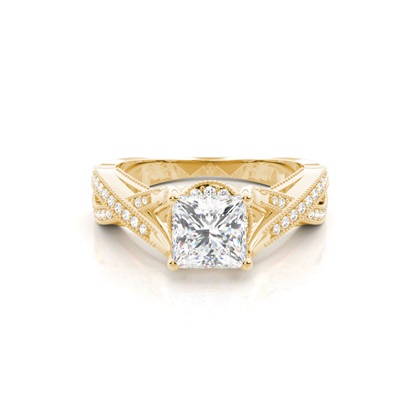 Princess Cut Diamond Rings