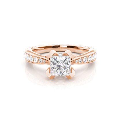 Princess Cut Diamond Engagement Rings