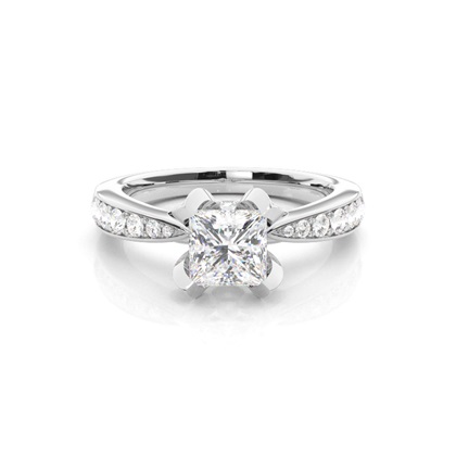 Princess Cut Diamond Engagement Rings