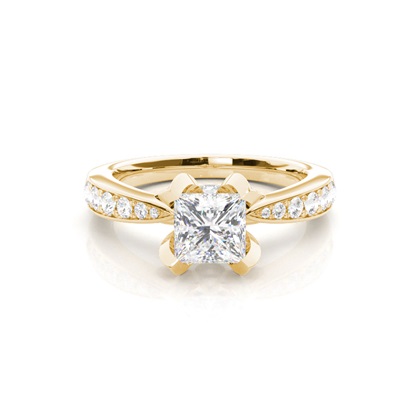 Princess Cut Diamond Engagement Rings