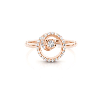 Rose Gold Everyday Diamond Rings