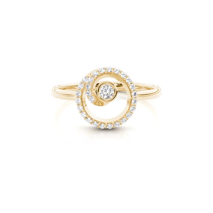 Yellow Gold Everyday Diamond Rings