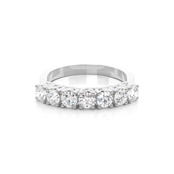 Anello Con Sette Pietre Con Montatura A 4 Griffe
