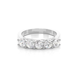 4-Draads Chaton Zetting Vijf Stenen Ring