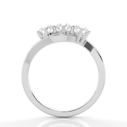 Brilliant Platin Trilogie Verlobungsringe