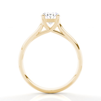 Yellow Gold Solitaire Engagement Rings
