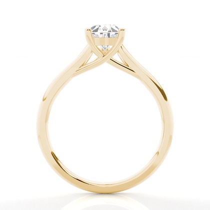 2.00 Carat Gelbgold Solitärringe Verlobungsringe