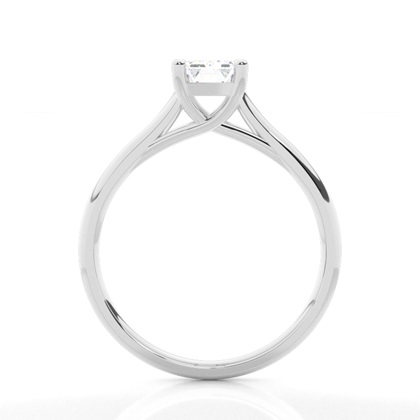 4 Krappen Schlichter Diamant Verlobungs Ring