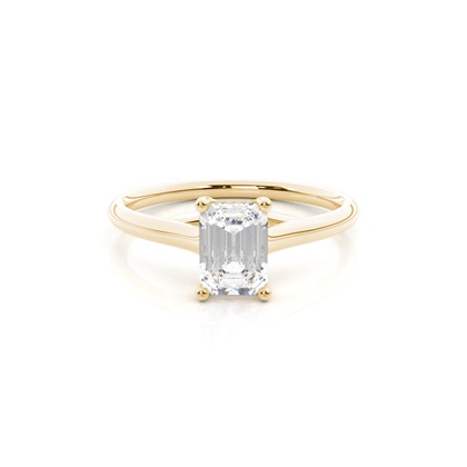 Yellow Gold Solitaire Engagement Rings