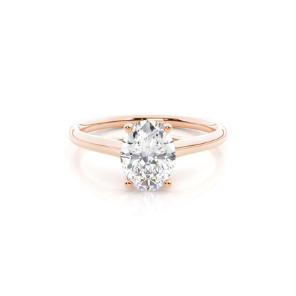 Oval Diamond Engagement Rings