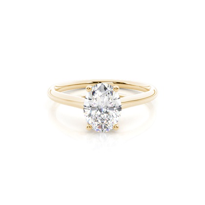 Oval Cut Diamond Rings