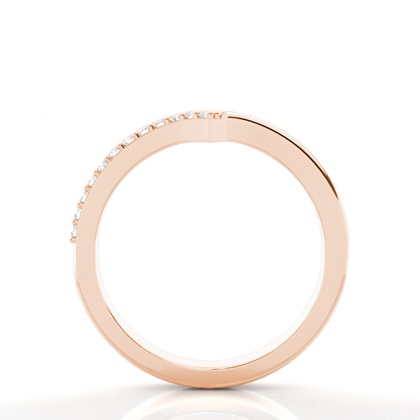 Women's Rose Gold Wedding Rings