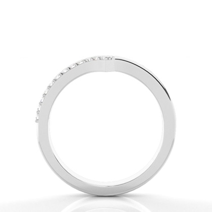 Women's Silver Wedding Rings 