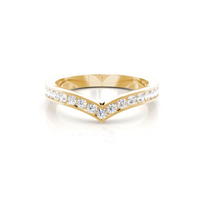 Women's Yellow Gold Wedding Rings