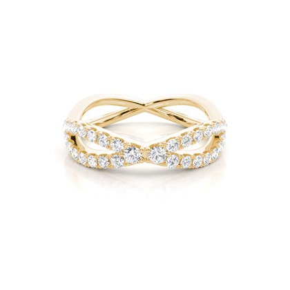 Women's Yellow Gold Wedding Rings
