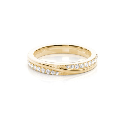 Women's Yellow Gold Wedding Rings