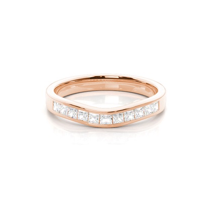 Women's Rose Gold Wedding Rings