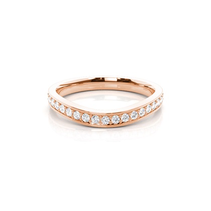 Women's Rose Gold Wedding Rings