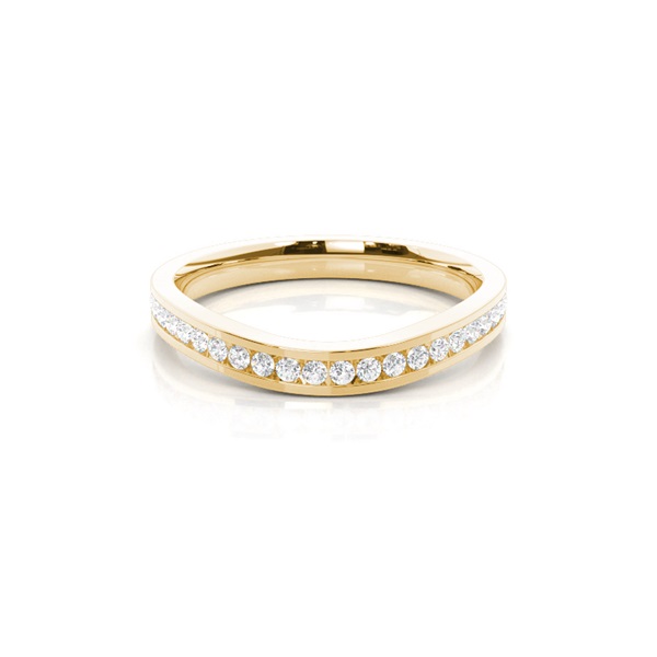 Leichte Komfort Profil Klarform Hochzeitsband