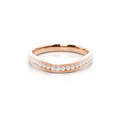 Rotgold Frau Eheringe