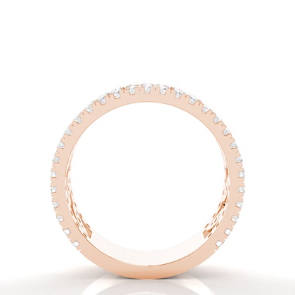 Rotgold Memoireringe Diamantringe