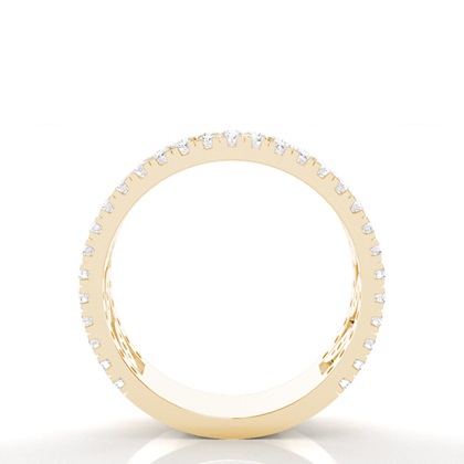 Yellow Gold Anniversary Diamond Rings