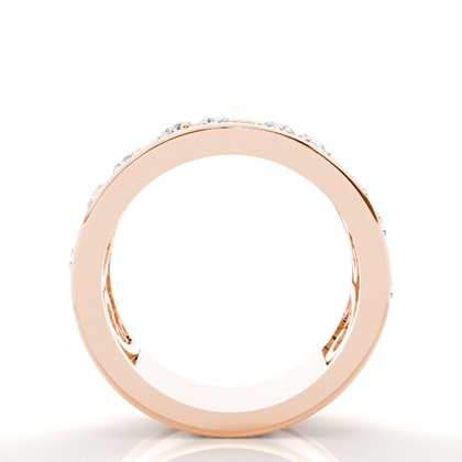 Rotgold Memoireringe Diamantringe