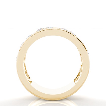 Gelbgold Memoireringe Diamantringe