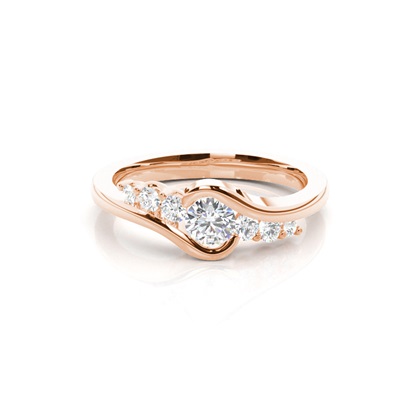 Rose Gold Everyday Diamond Rings