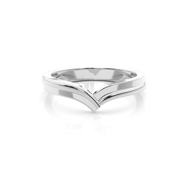 2.30mm Flat Profile Plain Shaped Wedding Band