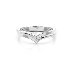 2.30mm Flat Profile Plain Shaped Wedding Band