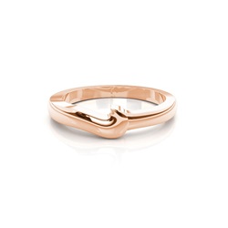 1.70mm Slight Comfort Profile Plain Shaped Wedding Band