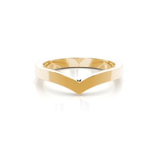 2.50mm Flat Profile Plain Shaped Wedding Band