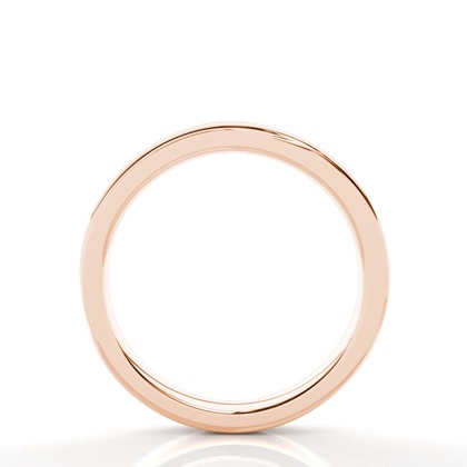Rose Gold Women's Wedding Bands