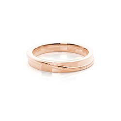 5.00mm Flat Profile Plain Shaped Wedding Band