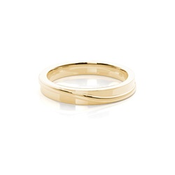 5.00mm Flat Profile Plain Shaped Wedding Band