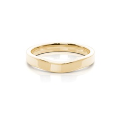 2.60mm Flat Profile Plain Shaped Wedding Band
