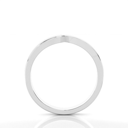 Platin Frau Eheringe