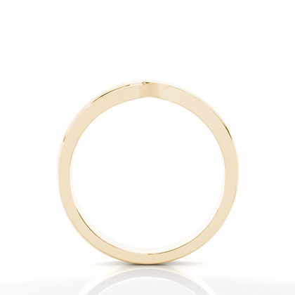 Gelbgold Frau Eheringe