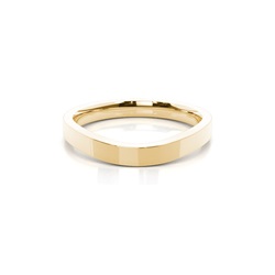 2.50mm Slight Comfort Profile Plain Shaped Wedding Band