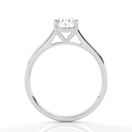 White Gold Solitaire Engagement Rings