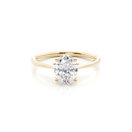 Oval Diamond Engagement Rings