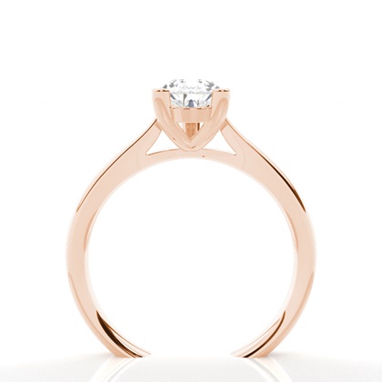 Diamond Engagement Rings Classic Solitaire Rose Gold