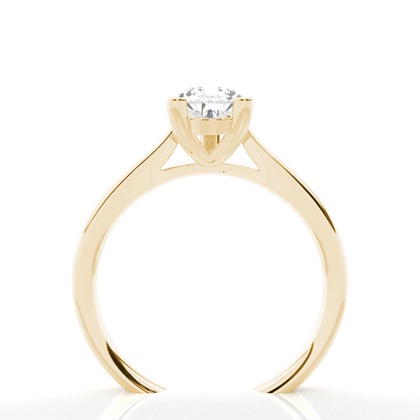 Yellow Gold Solitaire Engagement Rings