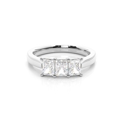 4-Draads Chaton Zetting Trilogie Ring
