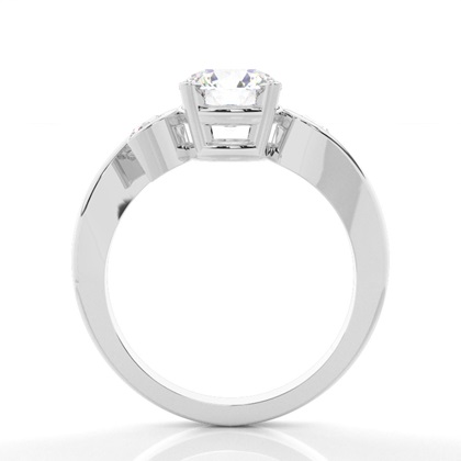 Brilliant Platin Trilogie Verlobungsringe