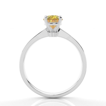 Pear Solitaire Diamond Rings